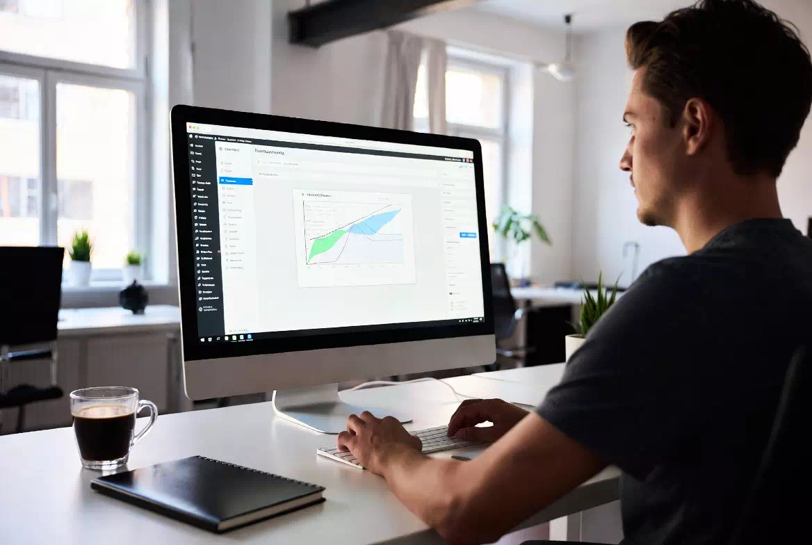 Expert WordPress Suisse Romande - Développeur professionnel travaillant sur un projet WordPress